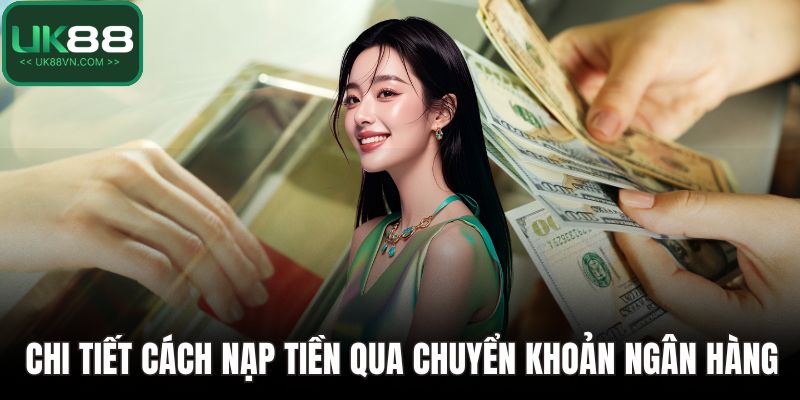 Chi tiết cách nạp tiền qua chuyển khoản ngân hàng