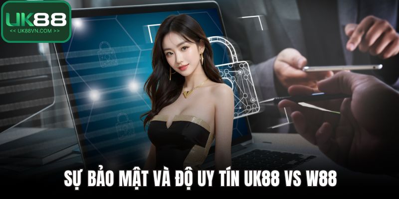 Sự bảo mật và độ uy tín UK88 vs w88
