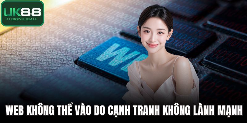 Web không thể vào do cạnh tranh không lành mạnh