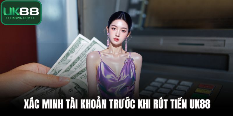 Xác minh tài khoản trước khi rút tiền UK88